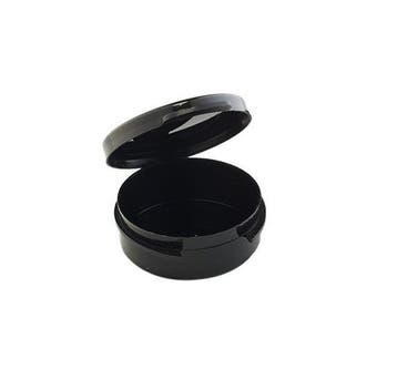 Plastic bakjes met deksel 5ml  Zwart     100 stuks, Verzenden, Nieuw