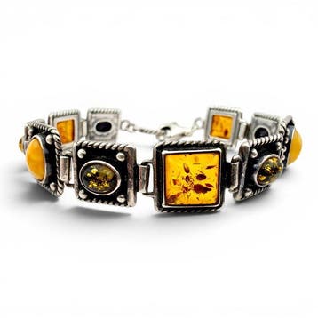 Zonder minimumprijs - Armband Zilver - Fischland, Duitsland,, Nieuw