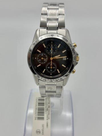 Seiko - Chronograph - Zonder minimumprijs - SBTQ043 Black