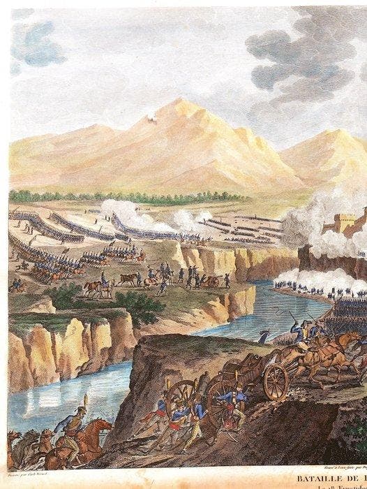 Italie - Trentin-Haut-Adige, Rovereto (Napoléon); Vernet /, Livres, Atlas & Cartes géographiques