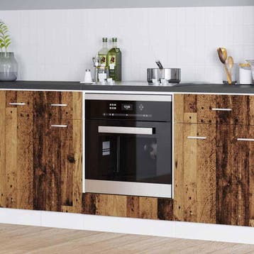 vidaXL Hangkast Oudhout Bewerkt hout, Verzenden, Nieuw