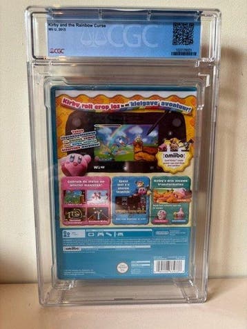 Nintendo - Wii u - CGC Graded 9.6A+ Kirby and the Rainbow, Nieuw