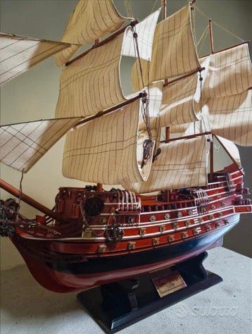 Modelschip - San Felipe 120 cm Modellismo Navale in legno, Nieuw