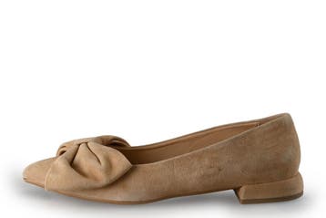 Manfield Ballerinas in maat 38 Beige, Kleding | Dames, Verzenden, Beige, Ballerina's, Manfield