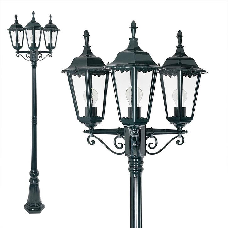 Tuinverlichting klassiek Klassieke Buitenlantaarn Ancona 3 l, Tuin en Terras, Buitenverlichting, Verzenden