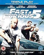 Fast & Furious 5 Blu-ray + DVD (Blu-ray tweedehands film), Ophalen of Verzenden, Nieuw in verpakking