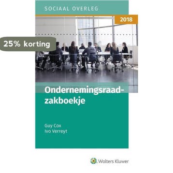 Ondernemingsraadzakboekje 2018/2019 9789403001722 Guy Cox, Verzenden, Guy Cox