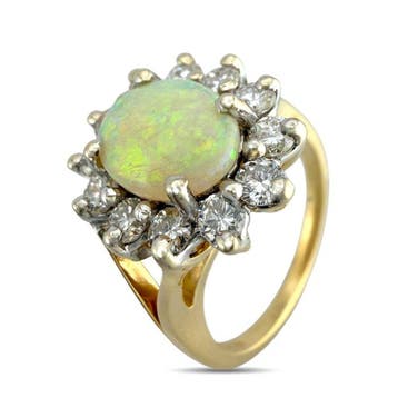 Bague - 14 carats Bague exclusive en or jaune 14 carats,