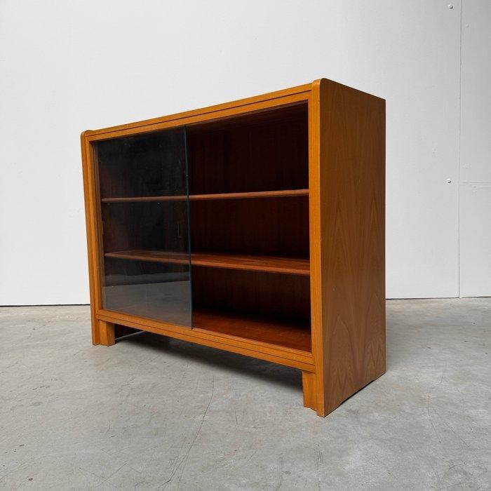 TEPE Möbel - Vitrine - placage en bois véritable - Buffet de, Antiquités & Art, Art | Objets design