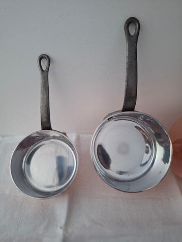 Kookpottenset (5) - Koper, Tin, Bron - Professionele kookpan