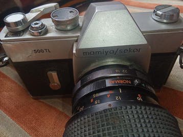 Mamiya 500 TL 35mm SLR - Panagor PMC 38-95mm f/3.5 Auto Zoom, TV, Hi-fi & Vidéo, Appareils photo analogiques
