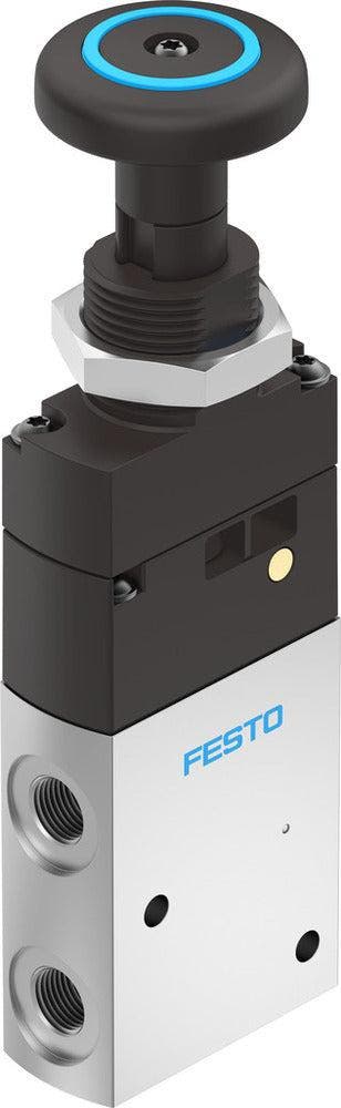 Festo 3/2 NO/NC Monostabiele Drukknopklep G1/8 750L/Min, Verzenden