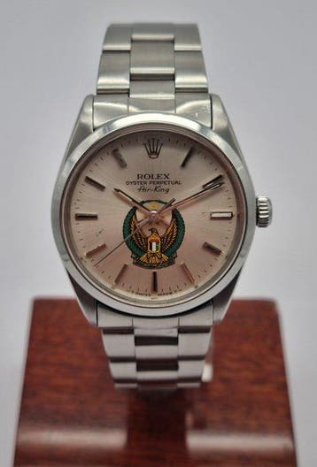 Rolex - Air King uae armed forces insignia - 5500 - Heren -, Nieuw