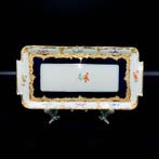 E.A.Leuteritz - Meissen - Cobalt Blue Serving Tray (29,5 cm)