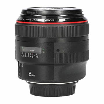 Canon EF 85mm f/1.2L USM II met garantie, Ophalen of Verzenden