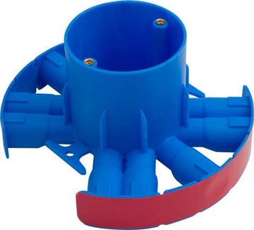 Boîte De Jonction Ronde ABB C80R 80mm Avec Entrées Collées -, Verzenden