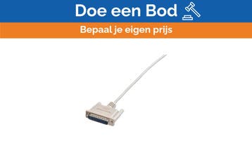 Bieden: Roline D-Sub 25-Pin Male to Male RS232 Serial Data, Ophalen of Verzenden, Nieuw