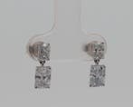 Zonder minimumprijs - Oorbellen - 14 karaat Witgoud -, Nieuw