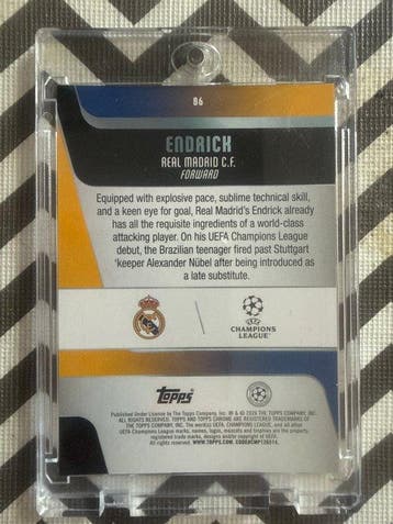2026 Topps Endrick /25 Parallèle numéroté - 1 Card -, Nieuw