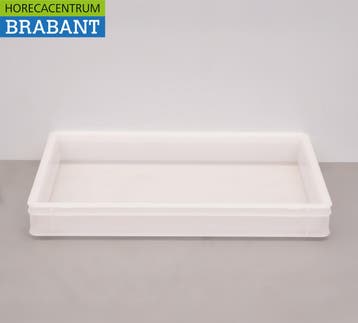 HCB Caisse à pâte empilable Bol à pâte 60 x 40 x 7,5 cm, Verzenden