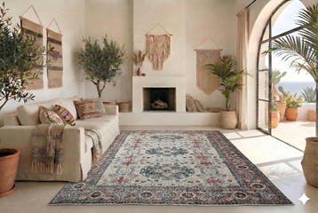 Kazak vintage - Tapis - 265 cm - 165 cm - avec certificat, Nieuw