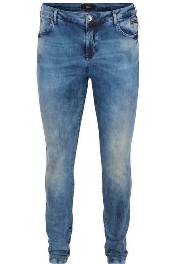 Jeans Zizzi NILLE ex.slim Blue de maat 44, Verzenden, Nieuw