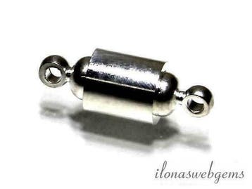 Verzilverd magneetslotje ca. 22x8mm, Hobby & Loisirs créatifs, Fabrication de Perles & Bijoux, Verzenden, Overige typen