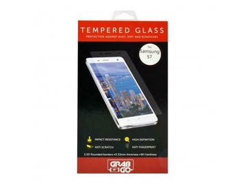 GrabNGo Tempered glass Samsung S7, Ophalen of Verzenden, Nieuw