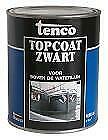 Touwen Tenco Topcoat Zwart TT-TC-ZW, Verzenden, Nieuw