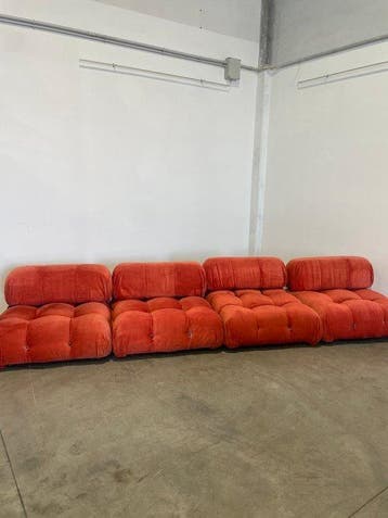 B&B Italia - Mario Bellini - Camaleonda - Sofa (4) - Fluweel