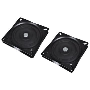 vidaXL Draaiplateaus voor bootstoelen 2 st standaard, Watersport en Boten, Bootonderdelen, Verzenden, Nieuw