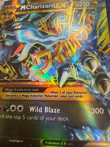 Pokémon - 1 Card - Charizard 230 Full art, Foil - Mega, Nieuw