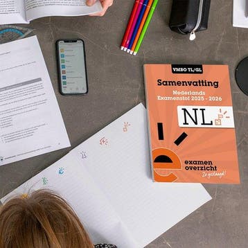 ExamenOverzicht - Samenvatting Nederlands VMBO TL/GL, Verzenden, Zo goed als nieuw, ExamenOverzicht