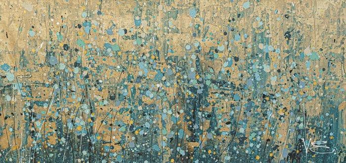 Violeta Endo - Green Refuge . XXL, Antiek en Kunst, Kunst | Schilderijen | Modern