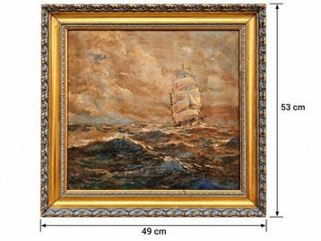 European School (XIX-XX) - Navigating the Storm