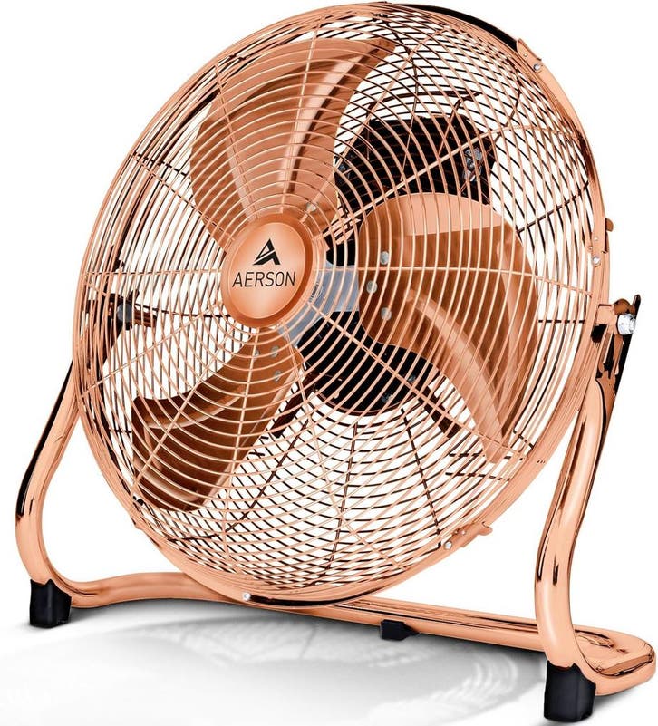 Vloerventilator - Industriele ventilator - 30 cm - Koper - A, Elektronische apparatuur, Ventilatoren, Nieuw, Verzenden