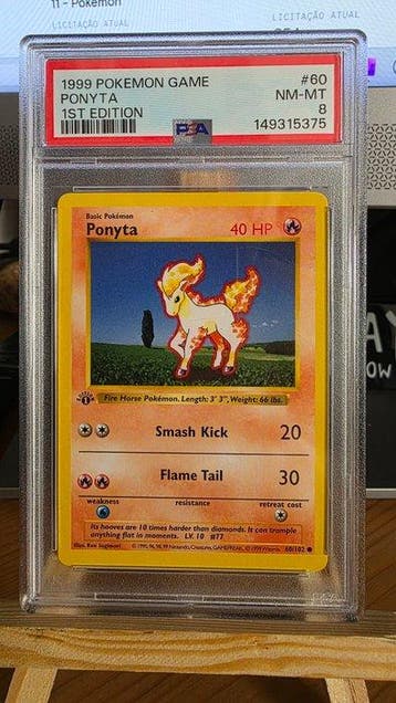 Pokémon - 6 Card - 1st edition Ponyta Shadowless - WOTC, Nieuw