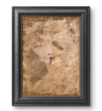 Robert Detheux (1932-2010) - Portrait surréaliste d’un homme