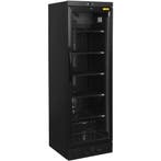 Koelkast | 358L | Zwart | +2°C/+10°C | Geforceerd | Wielen, Verzenden, Nieuw in verpakking