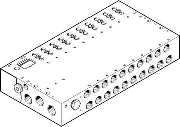 Festo Rail De Collecteur - 8004901, Verzenden