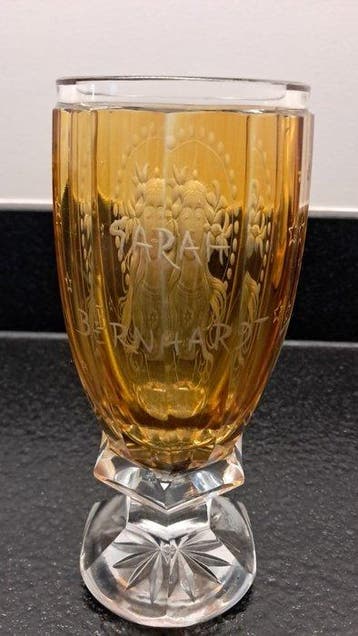 Tasse - Cristal - Médaillonportrait Art Nouveau