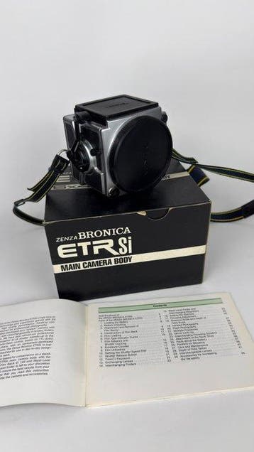 Zenza Bronica ETRSi + 5 obiettivi + acc. | Appareil photo, Nieuw
