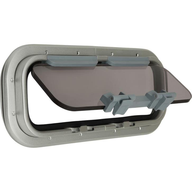 Patrijspoort Aluminium Rechthoekig 451x193mm, Watersport en Boten, Bootonderdelen, Nieuw, Ophalen of Verzenden