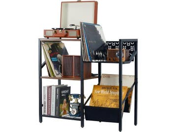 Veiling - vinyl platenstandaard - 3-laags - 31,9D x 75,5B x