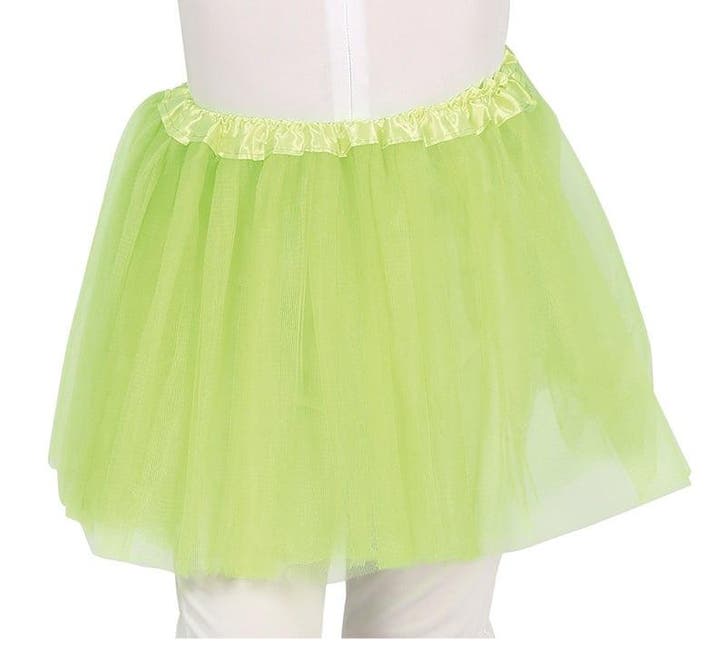 Lichtgroene Tutu 30cm, Hobby en Vrije tijd, Feestartikelen, Nieuw, Verzenden