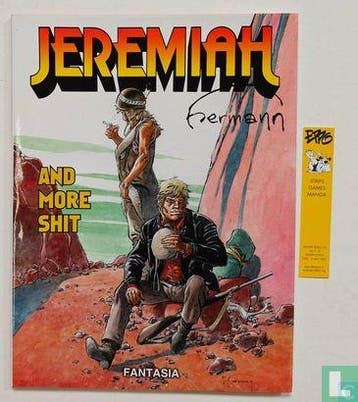 Jeremiah - And more shit - 2018, Eén stripboek, Verzenden, Zo goed als nieuw, Huppen, Hermann.