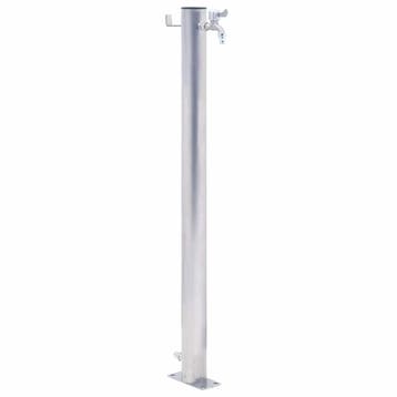 vidaXL Waterzuil rond 60 cm roestvrij staal, Verzenden, Nieuw