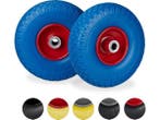 Veiling - Set steekwagenwiel 3.00-4 - anti lek - tot 100 kg