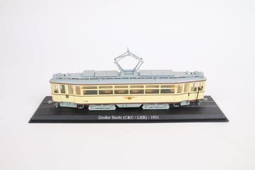 Atlas H0 - Tramway miniature (18) - Divers types de wagons