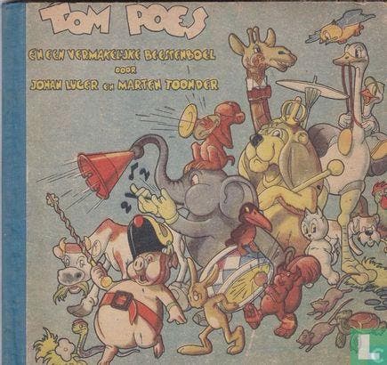 Luger, Johan - Tom Poes en een vermakelijke beestenboel -..., Livres, Livres pour enfants | Jeunesse | Moins de 10 ans, Envoi